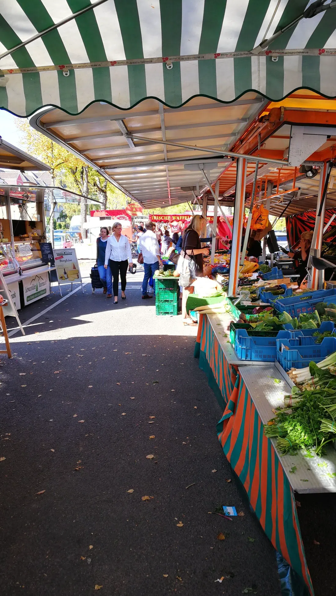 Wochenmarkt Klettenberggürtel, Cologne