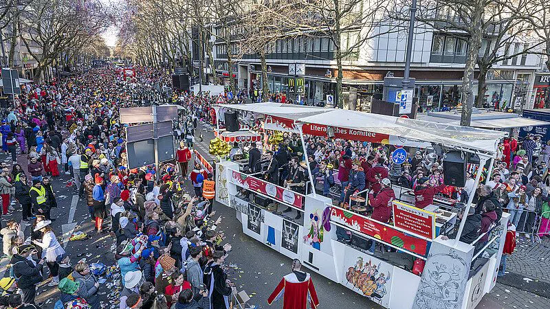 Rosenmontagszug (Desfile da Segunda-feira de Rosas), Colônia