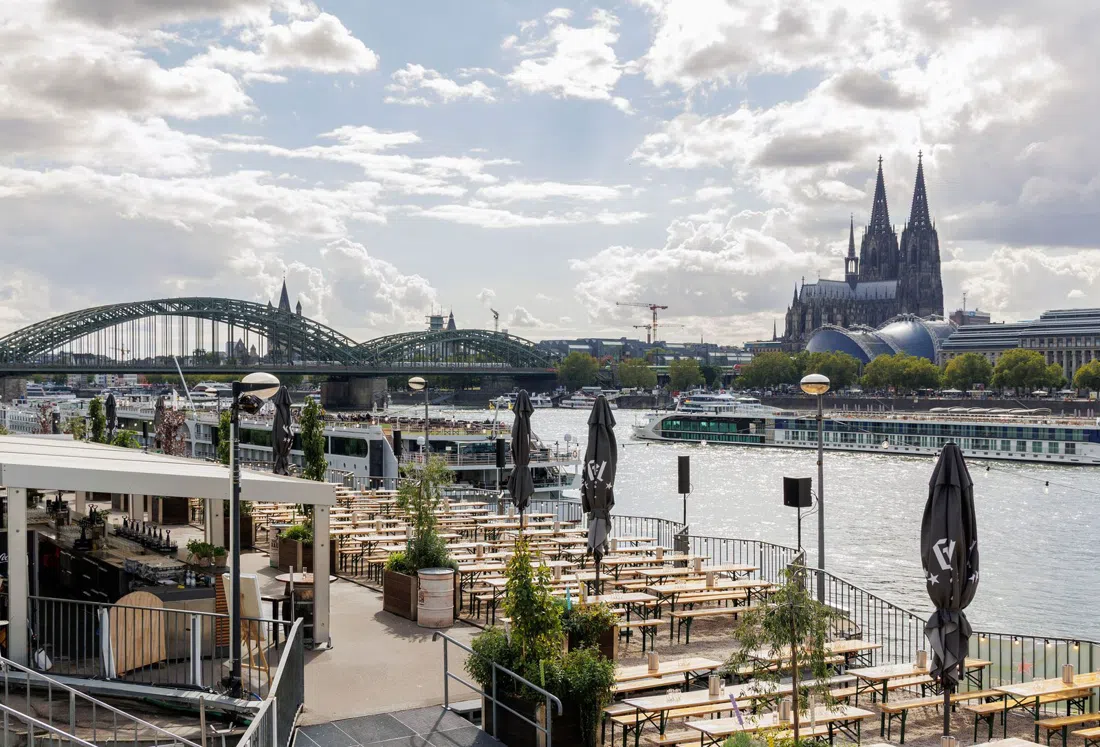 Rheinterrassen Biergarten, Cologne