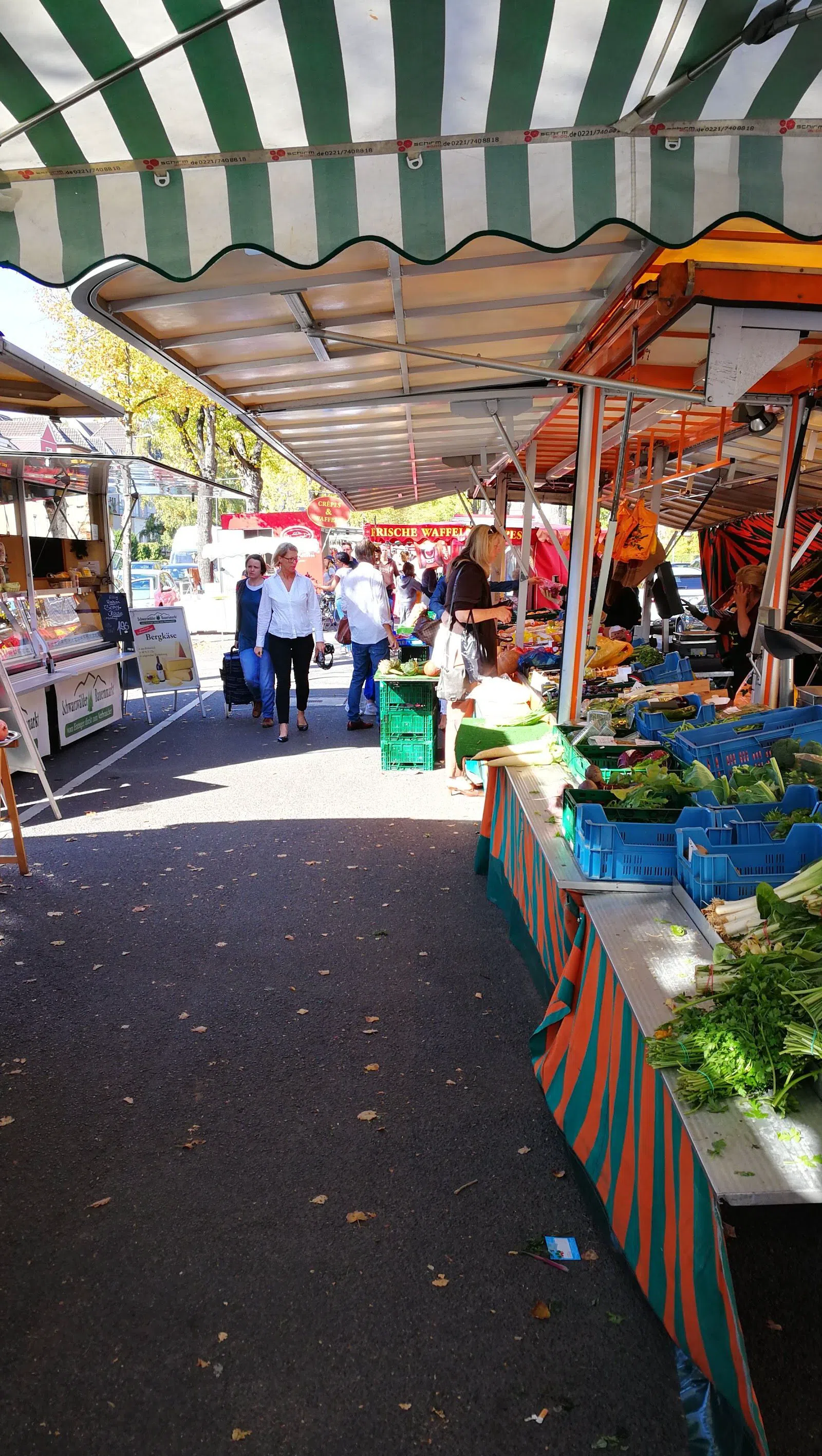 Wochenmarkt Klettenberggürtel, Cologne